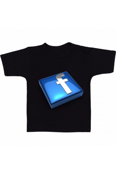 Tricou Facebook negru
