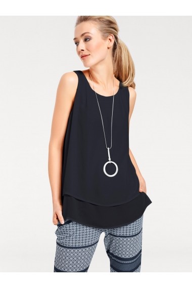 Top heine CASUAL 025508 bleumarin - FashionUP!