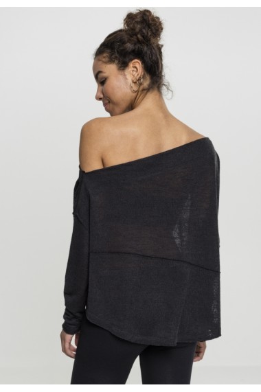 Bluza Asymmetric Sweater Neagra