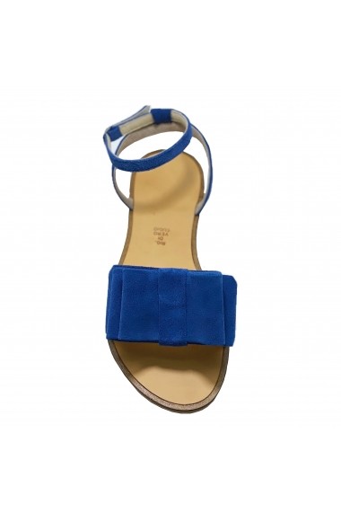 Sandale plate Luisa Fiore LUCY albastru