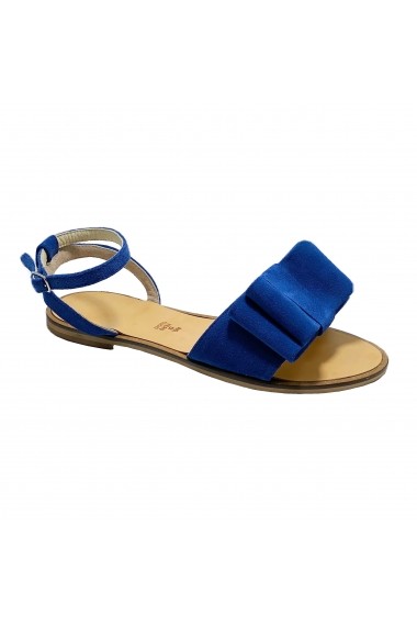 Sandale plate Luisa Fiore LUCY albastru