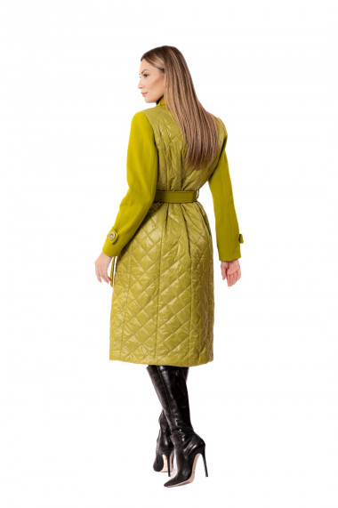 Palton Roxy Fashion matlasat Alexandra - verde