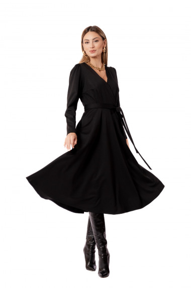 Rochie Roxy Fashion Angi cu cordon - negru