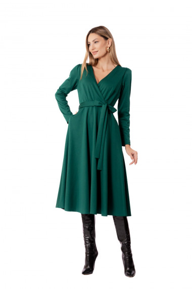 Rochie Roxy Fashion Angi cu cordon - verde