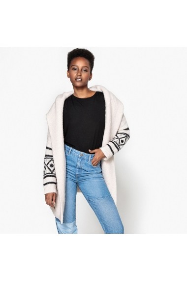 Cardigan La Redoute Collections GDD576 alb
