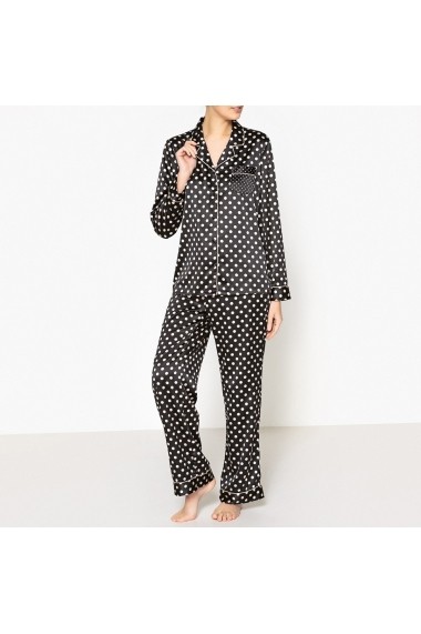 Pijama La Redoute Collections GDW623 negru