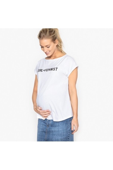 Tricou pentru gravide La Redoute Collections GEP622 alb