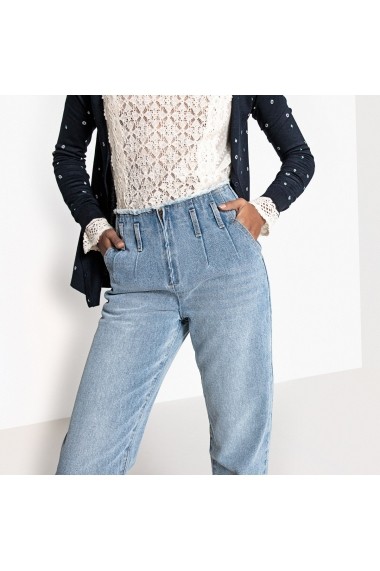 Jeans La Redoute Collections GEQ183 alb