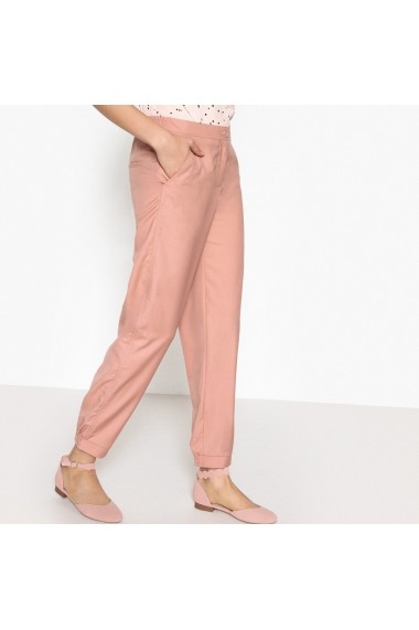 Pantaloni La Redoute Collections GEQ306 roz