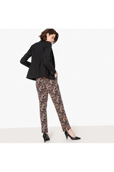 Pantaloni drepti La Redoute Collections GEX761 maro