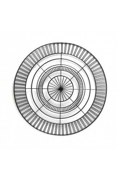 Decoratiune metalica de perete Cerda La Redoute Interieurs GFB175 negru