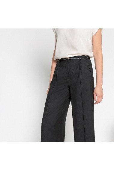 Pantaloni largi ANNE WEYBURN GFO559 negru