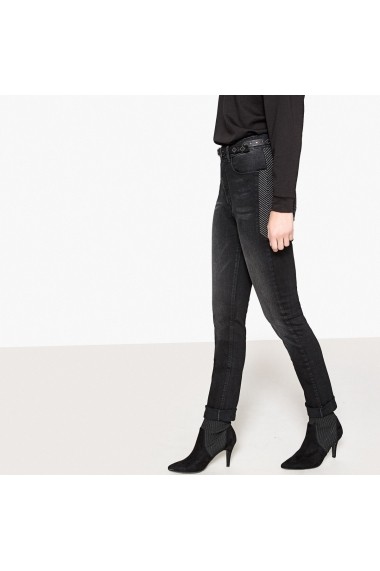 Jeansi skinny La Redoute Collections GFP504 negru