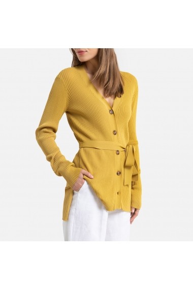Cardigan La Redoute Collections GHE331 ocru