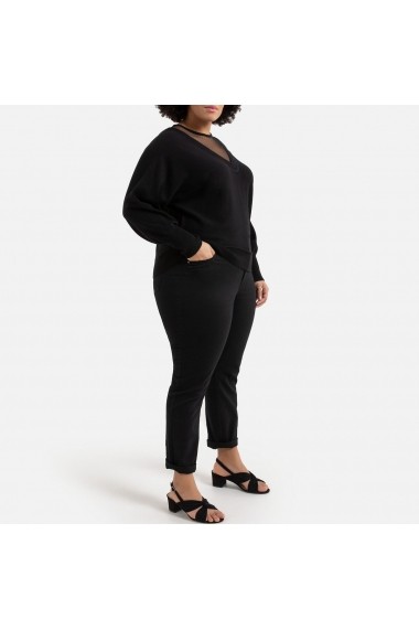 Pulover LA REDOUTE COLLECTIONS PLUS GHF168 negru