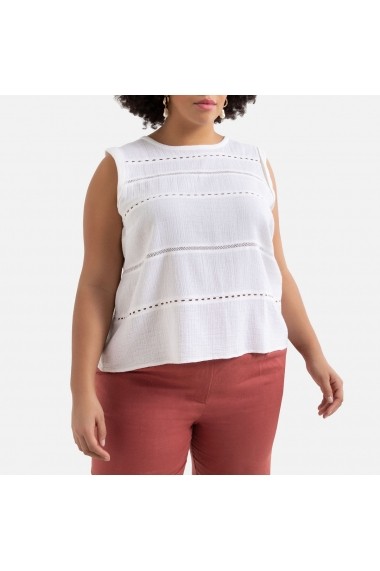Bluza LA REDOUTE COLLECTIONS PLUS GHJ090 ivory