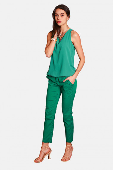 Bluza fara maneci A23-18 Verde