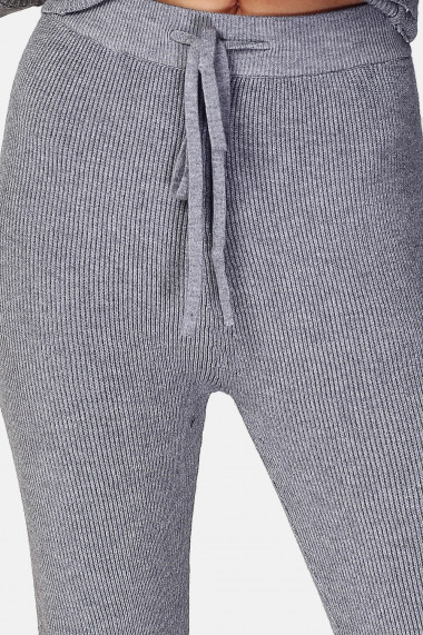 Pantaloni din casmir C&Jo CJF2341B Gri