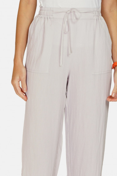 Pantaloni din in si bumbac Le Jardin du Lin E24-62 Bej