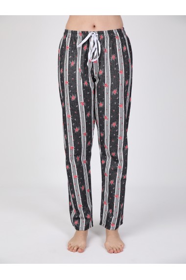 Pantaloni de pijama FELIX HARDY FE124782 Negru