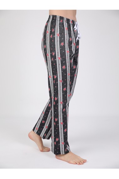 Pantaloni de pijama FELIX HARDY FE124782 Negru