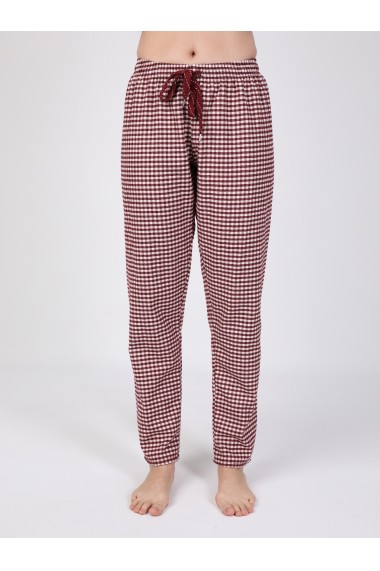 Pantaloni de pijama FELIX HARDY FE296122 Bordo
