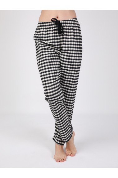 Pantaloni de pijama FELIX HARDY FE458074 Negru