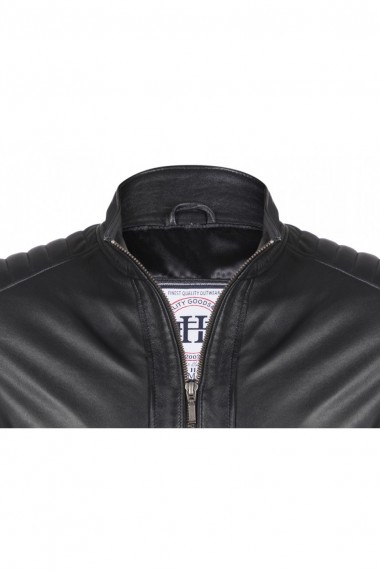 Jacheta din piele FELIX HARDY FE7089753 Negru