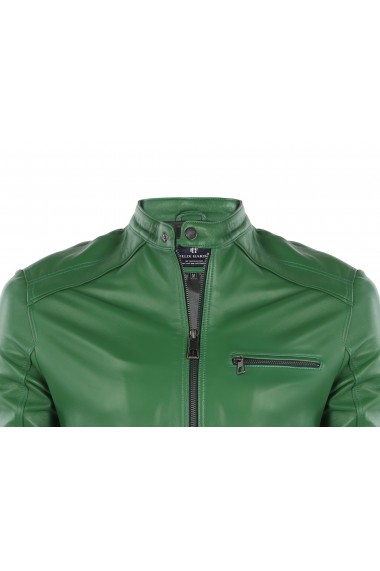 Jacheta din piele FELIX HARDY FE8207278 Verde