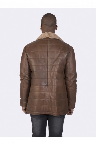 Jacheta din piele Giorgio di Mare GI4077602 Maro