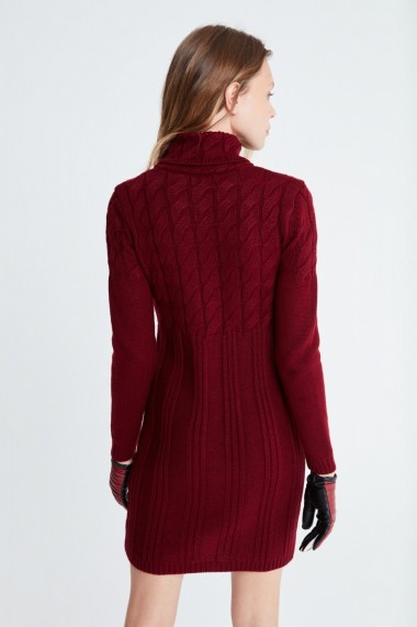 Rochie scurta Jimmy Sanders 19W KW6065 Bordo