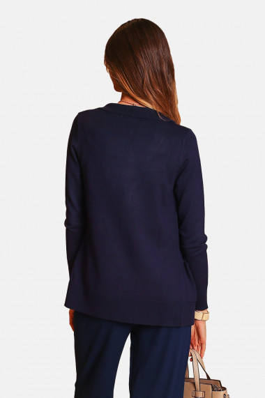 Cardigan William de Faye WF1030 Bleumarin