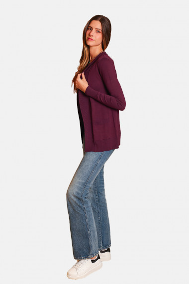 Cardigan William de Faye WF1030 Bordo