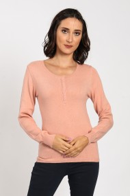 Pulover din casmir William de Faye WF941 nude