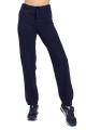 Pantaloni din casmir si matase William de Faye WF961 bleumarin