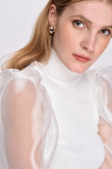 Bluza Madame Vogue alb