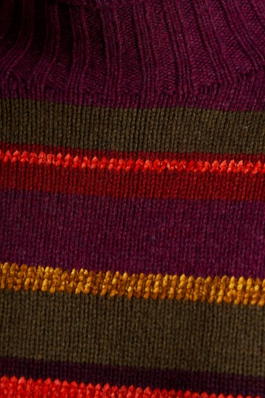 Pulover Mobiente din tricot Multicolor