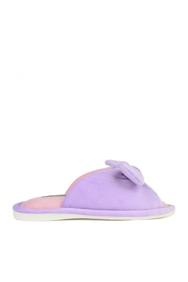 Papuci de casa Bunny violet/roz pentru copii