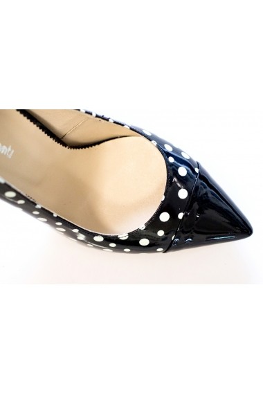 Pantofi cu toc Thea Visconti P 104-18-892 negru