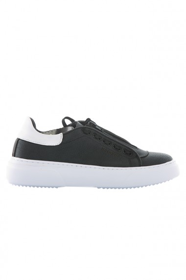 Pantofi sport barbati Chekich CH092 piele ecologica negru/alb