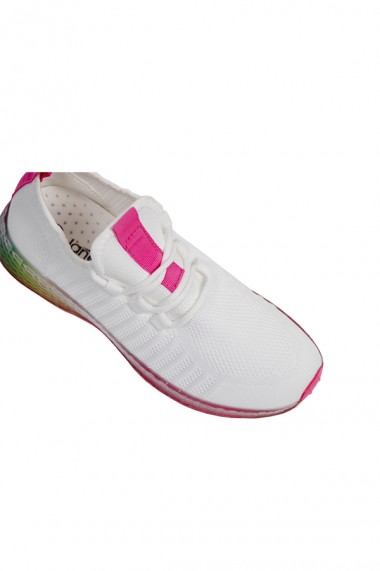 Pantofi sport cu talpa colorata