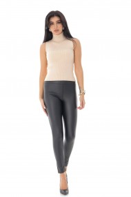 Colanti Roh Boutique simpli, ROH, negri, din piele artificiala - TR418 negru