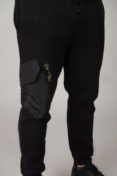 Pantaloni trening barbati FEA Fashion ART Negru