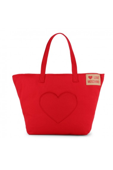 Geanta Love Moschino Red Heart