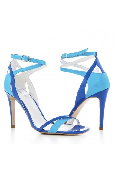 Sandale pentru femei CONDUR by alexandru albastru cu bleu