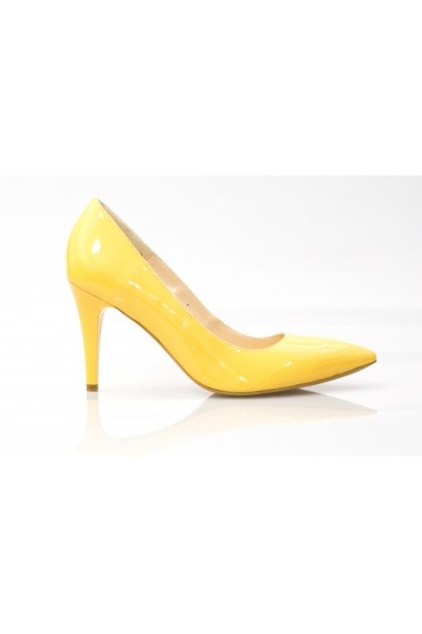 Pantofi pentru femei marca Thea Visconti siletto galbeni
