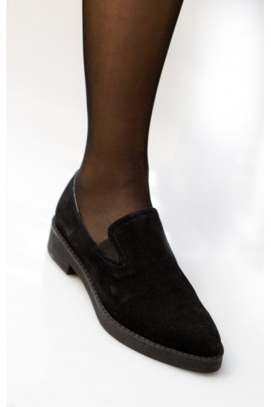 Pantofi Thea Visconti negri cu lira