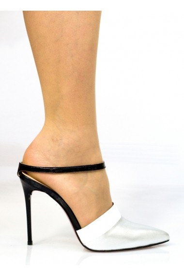 Pantofi cu toc-sandale Thea Visconti 1172 multicolori - FashionUP!