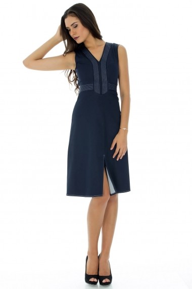 Rochie Roh Boutique DR2061 bleumarin
