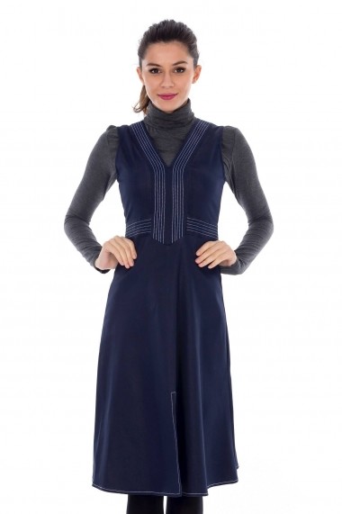 Rochie Roh Boutique DR2061 bleumarin